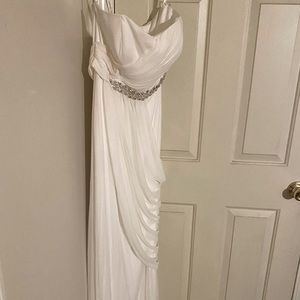 White wedding dress